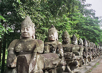 Entrée des temple d'Angkor