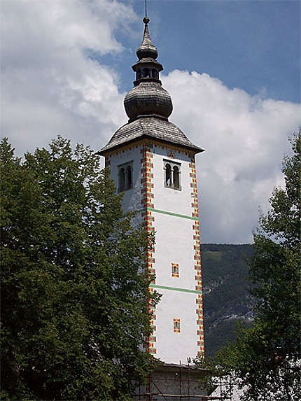 Clocher de Bohinj