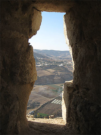 Kerak Castle - Vue d'en haut