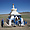 Stupa sur la route du désert