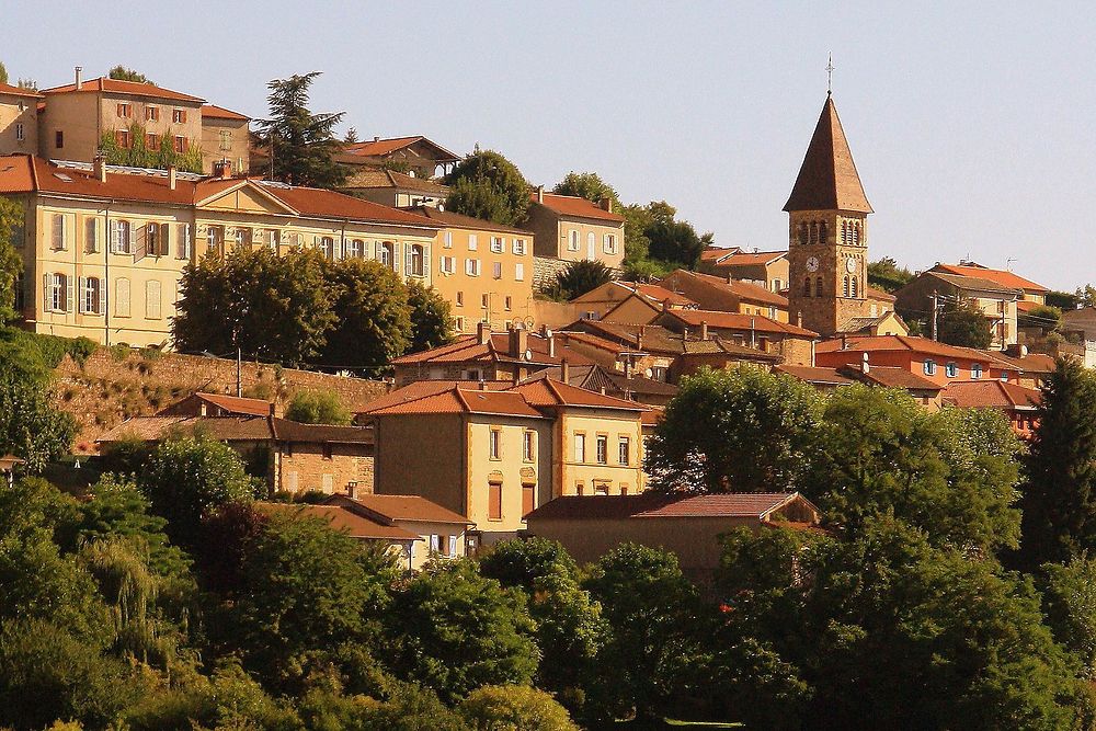 Vue de Vaux-en-Beaujolais