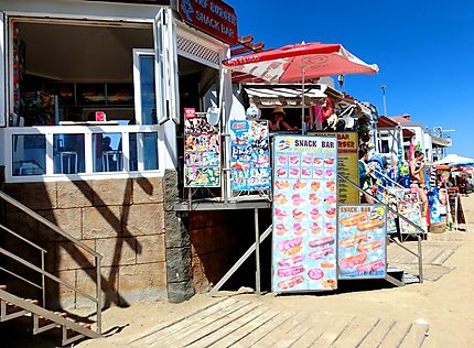 Petits commerces de plage