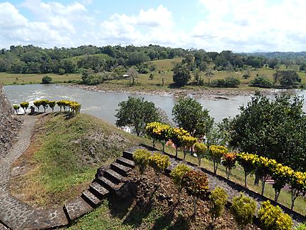Rio San Juan - Vue de la forteresse de El Castillo