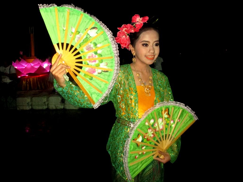 La fête des lumières ou Loy Kratong, Thaïlande