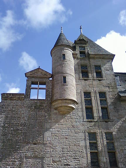 Le Château vu depuis les jardins