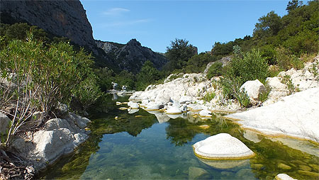 Baignade dans le Fiumineddu Baignade dans le Fiumineddu