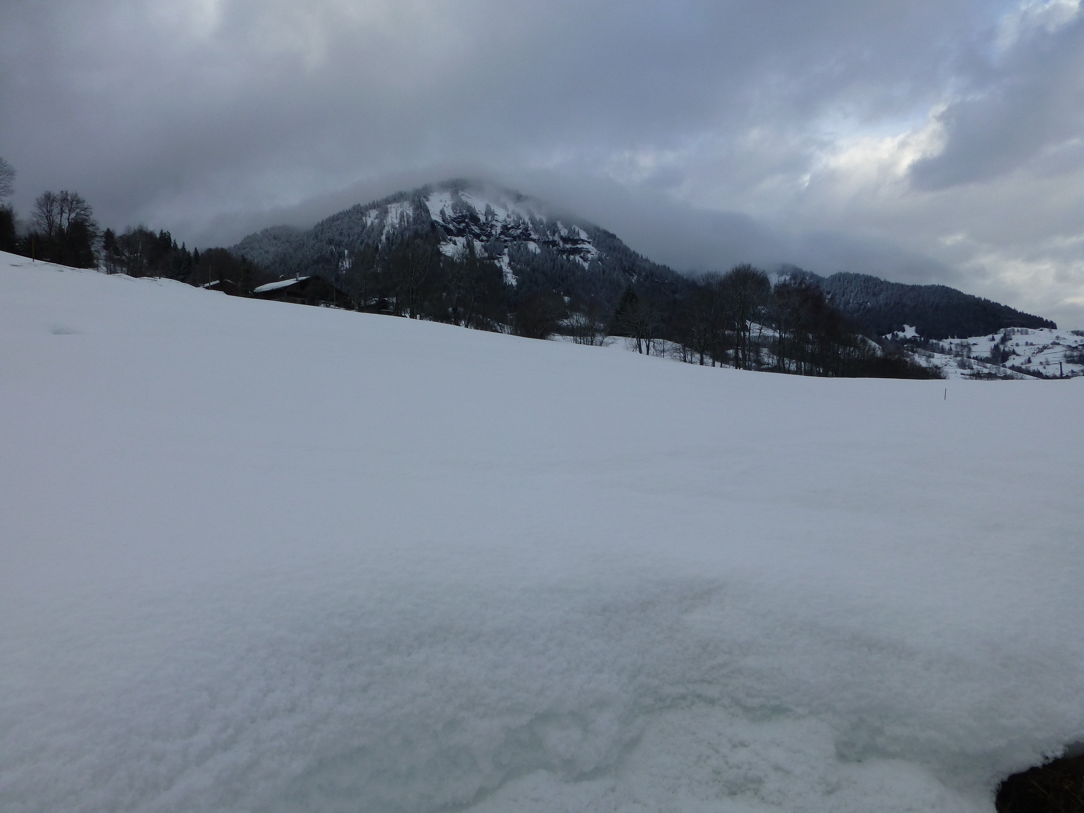 Temps hivernal (Flumet) en Savoie Temps hivernal (Flumet) en Savoie