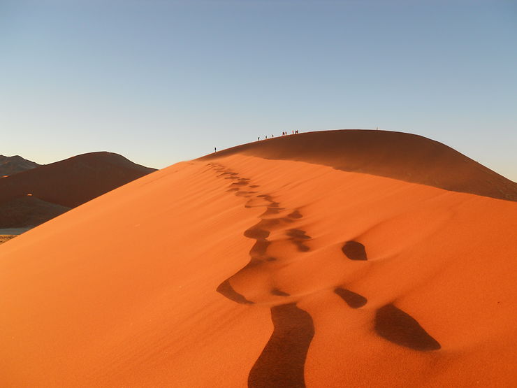 Dune 45 à Sossusvlei, Namibie