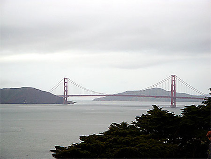 Golden Gate Bridge depuis Lincoln Park