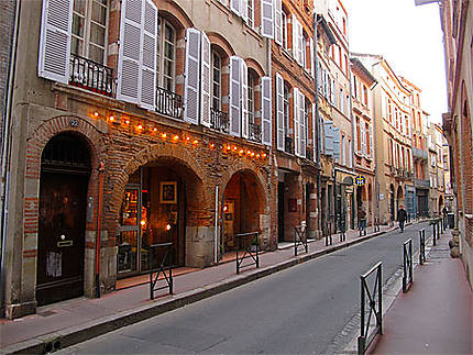 Ambiance cosy dans les rues de Toulouse
