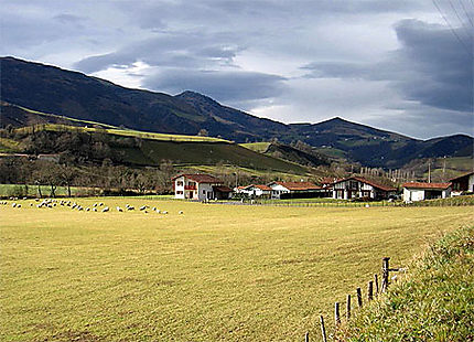Dans la campagne basque