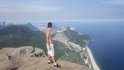 Au dessus de la baie de Rio