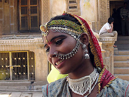 Jeune femme indienne
