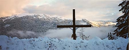 Cimetière de village à La Giettaz