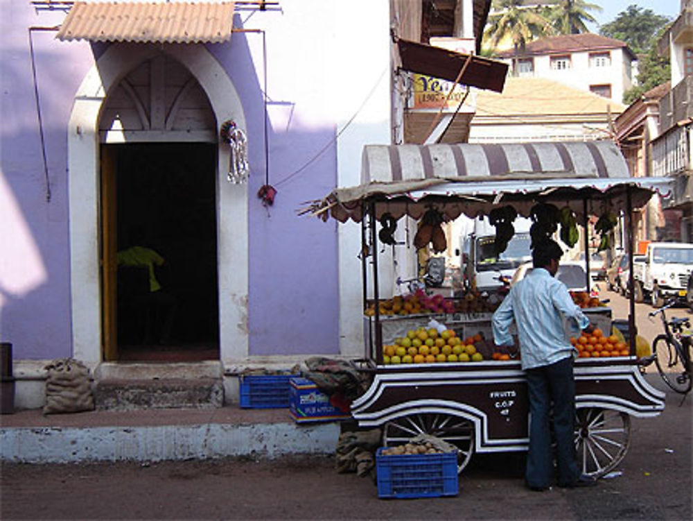 Vendeur de fruits