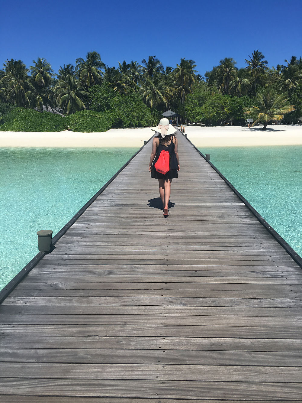 Arrivée sur l’île 