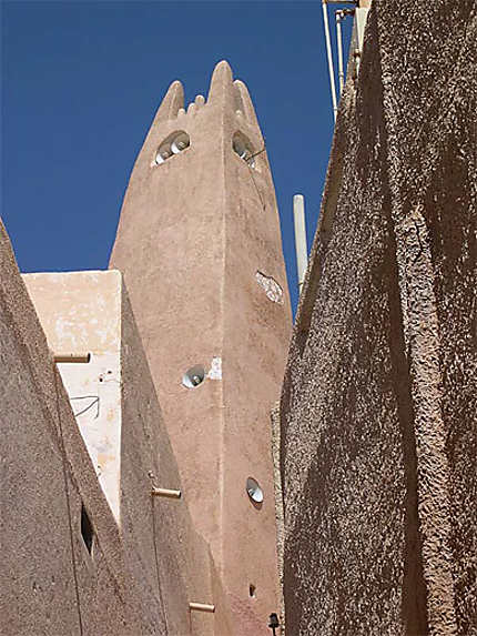 Ghardaïa - Le minaret de la vieille ville
