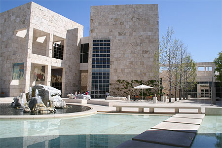 Getty center- le patio Getty center- le patio
