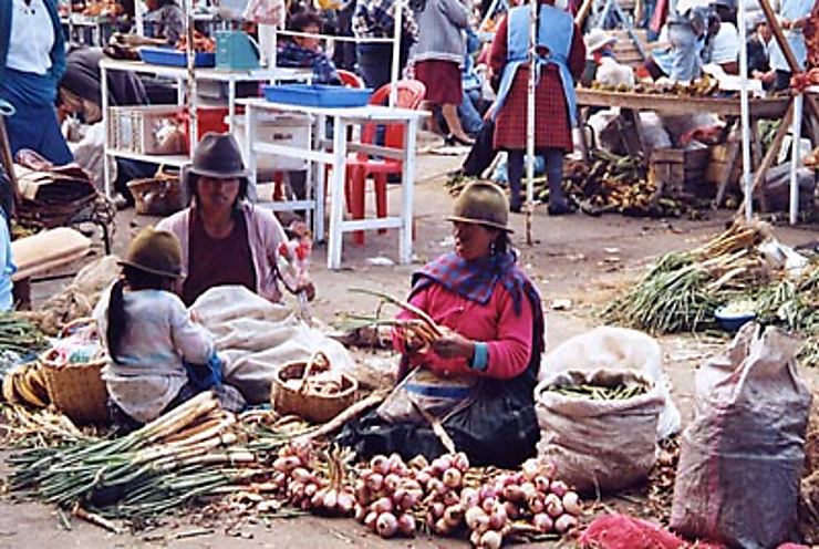 Au marché indien d’Otavalo