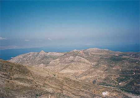 Vue panoramique de Sifnos Vue panoramique de Sifnos