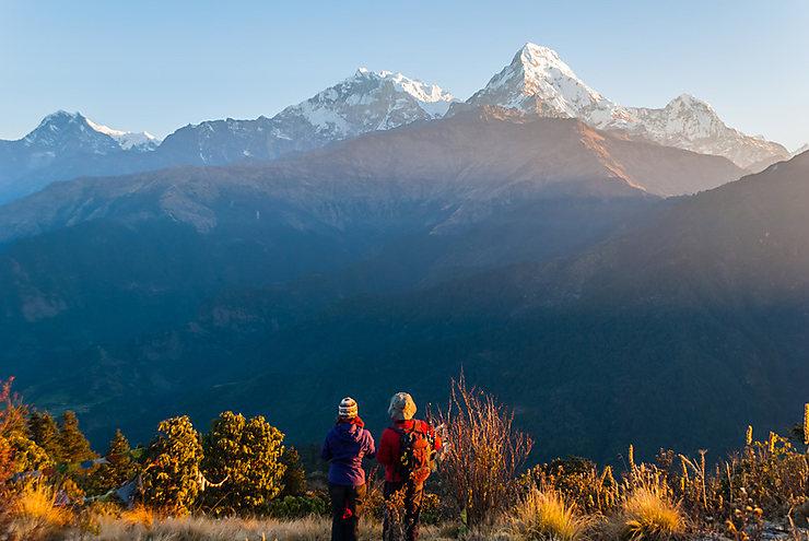 Massif des Annapurnas (Népal)