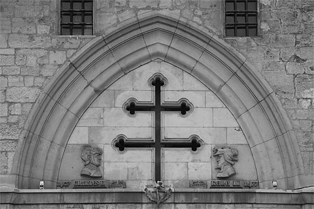 Nancy - Porte de la Craffe - Croix de Lorraine Nancy - Porte de la Craffe - Croix de Lorraine