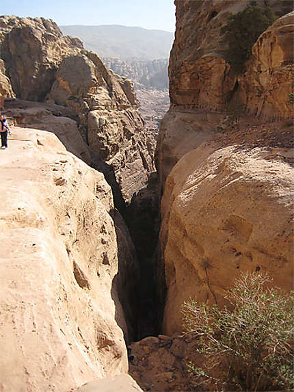 Petra - La montée du Deir