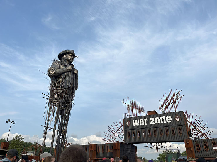 Le site du Hellfest, musée à ciel ouvert