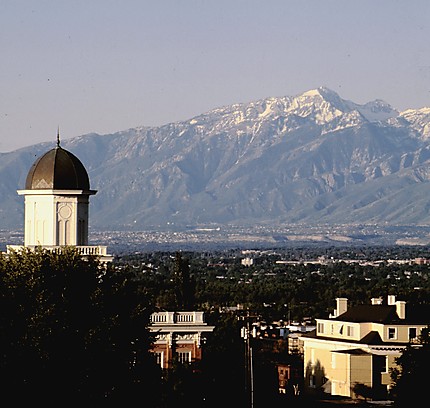 Les toits de Salt Lake City