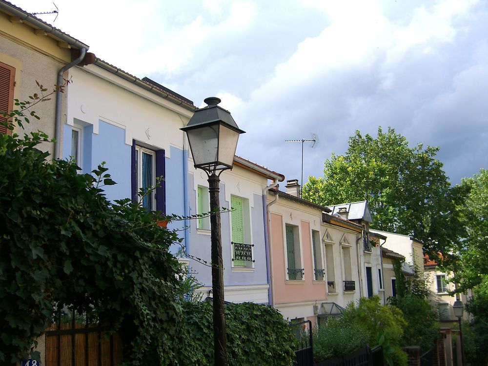 Quartier de la Mouzaïa à Paris