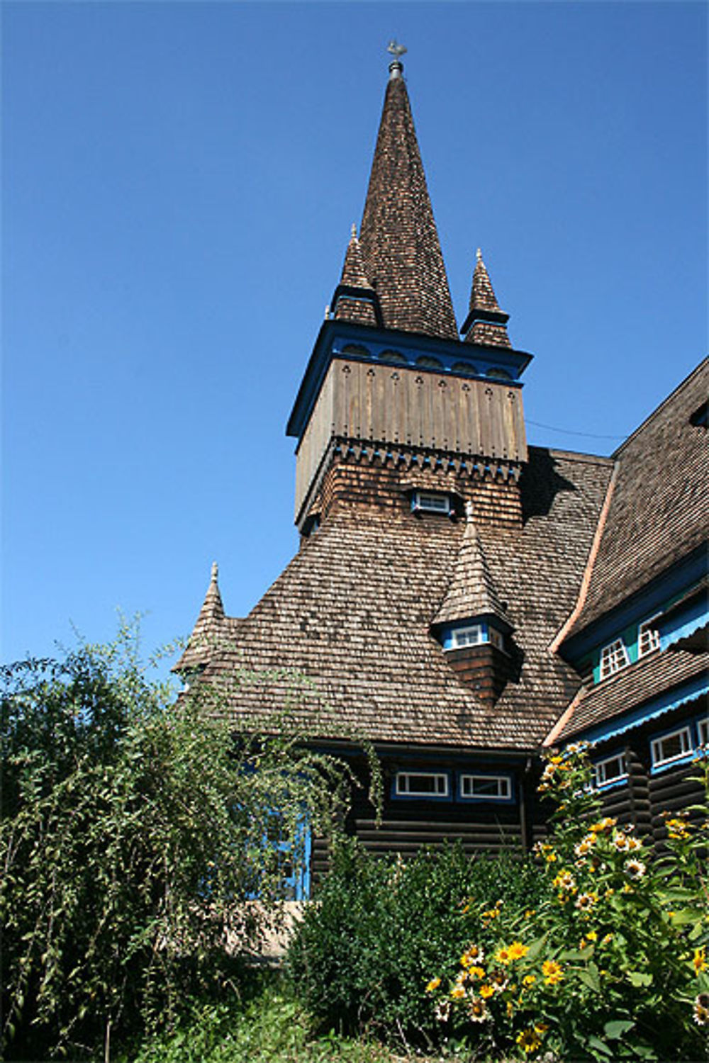 Temple en bois