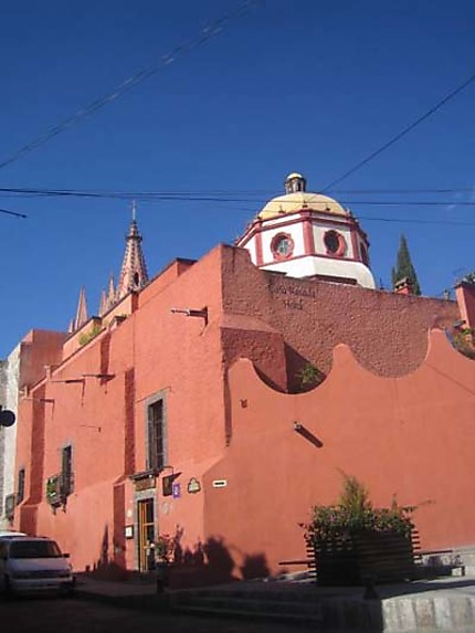 Eglise colorée du Mexique