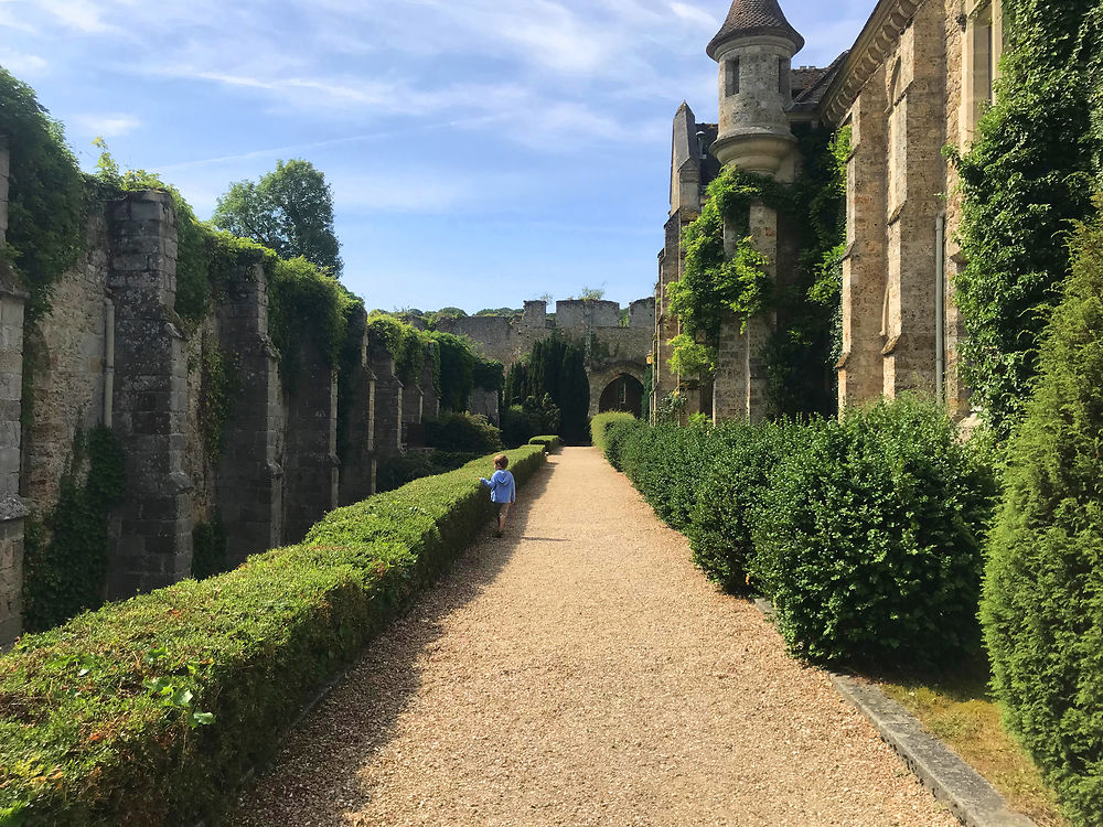 Les jardins de l'Abbaye des Vaux de Cernay