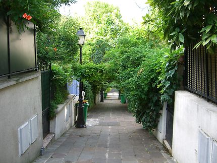 Quartier de la Mouzaïa à Paris