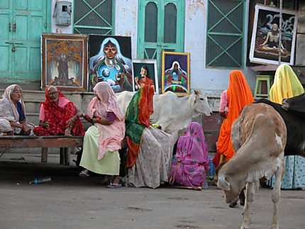 Femmes à Pushkar