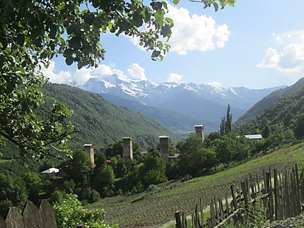 Région de Mestia en Svanetie