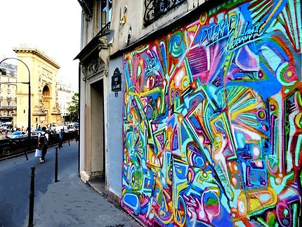 Art street (Djeradi Ludovic) Rue de la Lune