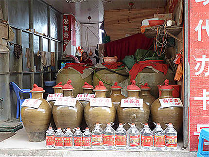 Magasin - Vente de Saké à Yuanyang