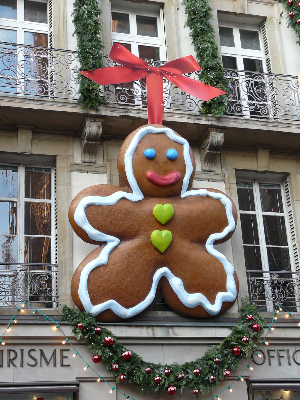 Décoration en pain d'épice au Marché de Noël