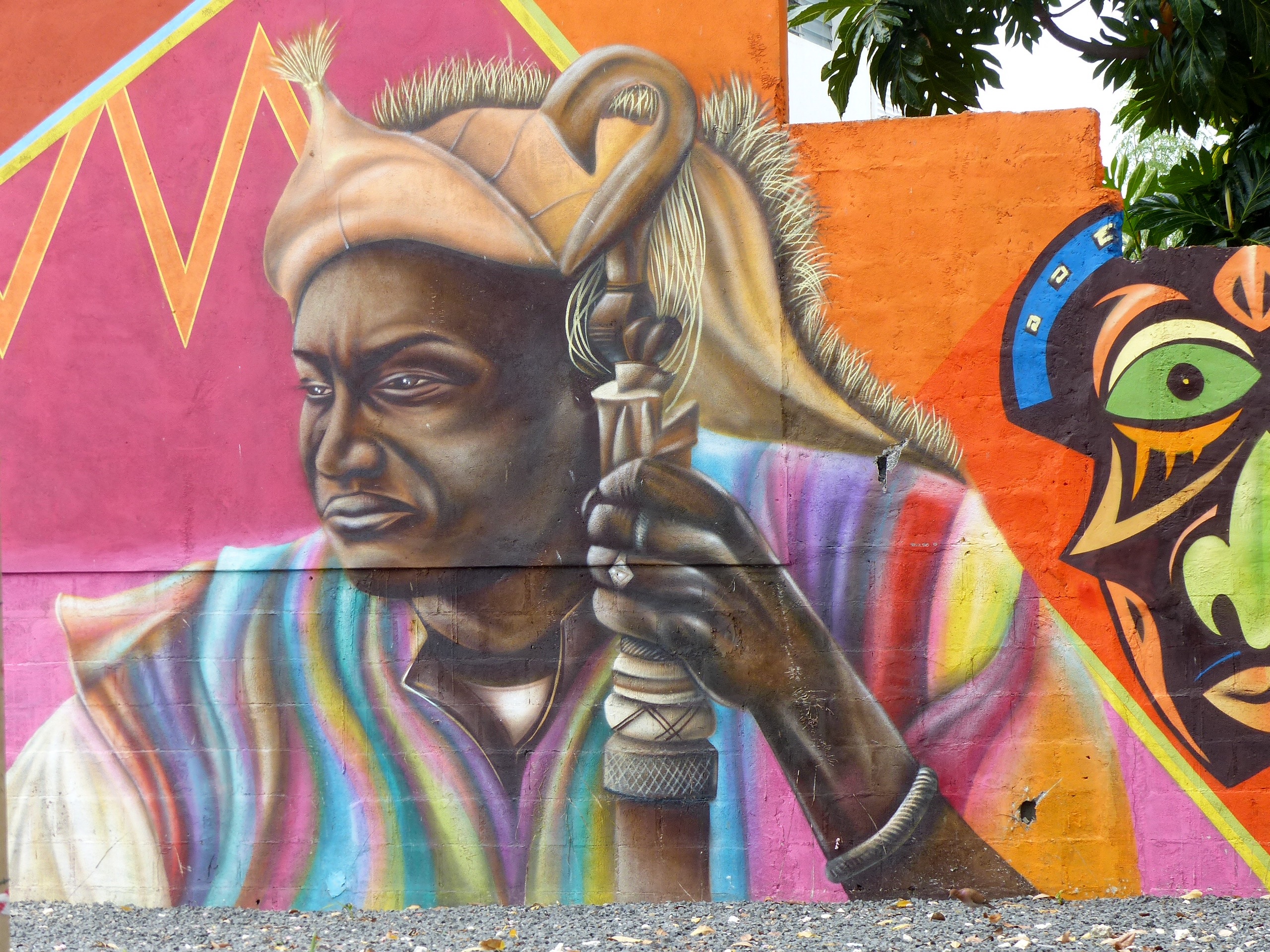 Street art à Sainte-Anne