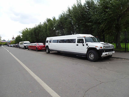 Limousines à Moscou