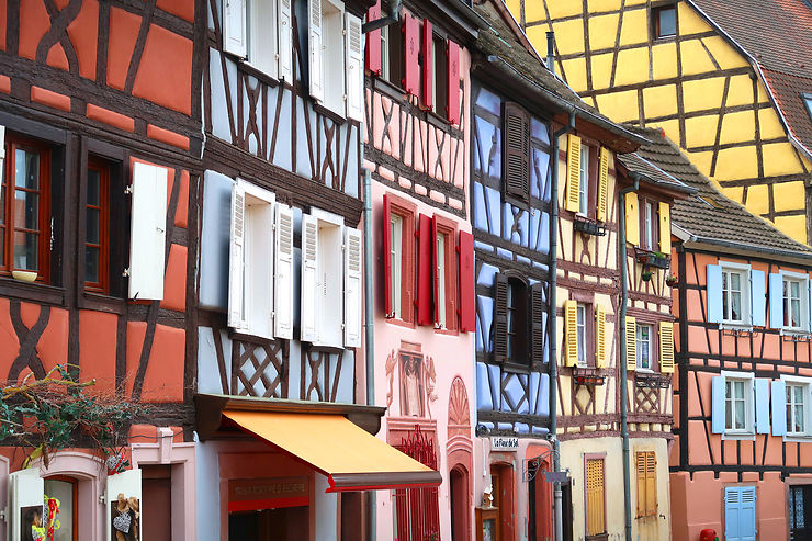 Maisons colorées à Colmar, Alsace