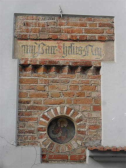 Ancienne inscription gothique
