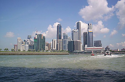 Vue de Singapour