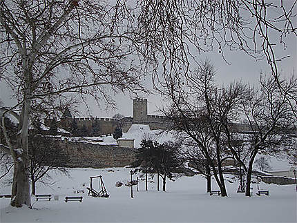 Vue de la forteresse Kalemegdan