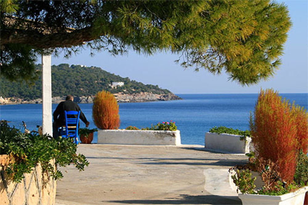 Terrasse grecque