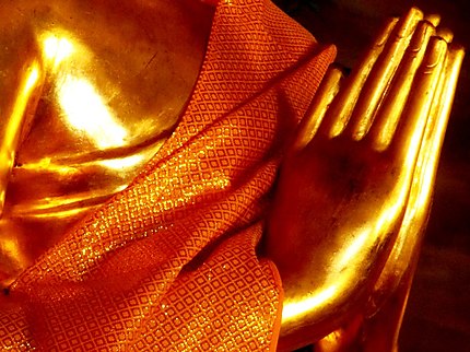 Mains de Bouddha en Prière