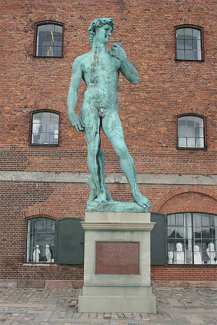 Statue de David sur Larsens Plads
