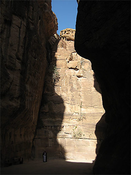 Petra - En marchant dans le Siq