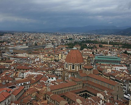 Vue de Florence du haut du Campanile